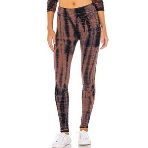 Sundry Yoga Pants Brick Navy Tie Dye M